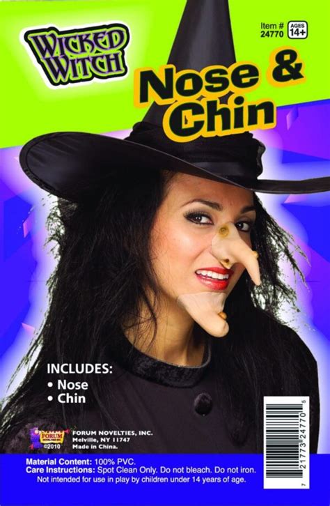 Witch nose and chin modification